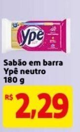 Mercado Extra Sabao em barra Ype neutro 180g oferta