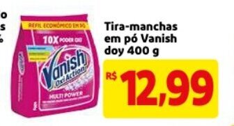 Tira-Manchas em Po Vanish 400g