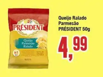 Queijo Ralado Parmesao President 50g