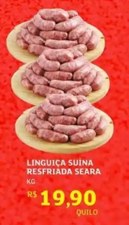 Assaí Atacadista Linguiça suína resfriada seara oferta