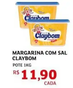 Assaí Atacadista Margarina com sal claybom oferta