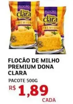 Assaí Atacadista Flocão de milho premium dona clara oferta