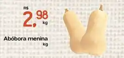 Cometa Supermercados Abóbora menina oferta
