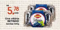 Cometa Supermercados Uva vitória BETINHO bandeja oferta