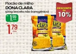 Cometa Supermercados Flocão de milho DONA CLARA oferta