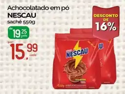 Cometa Supermercados Achocolatado em pó NESCAU sache oferta