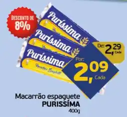 Cometa Supermercados Macarrão espaguete PURISSÍMA oferta