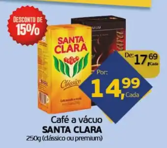 Cometa Supermercados Café a vácuo SANTA CLARA oferta
