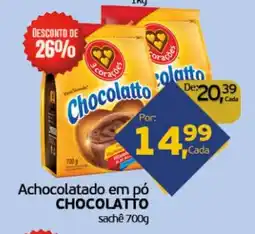 Cometa Supermercados Achocolatado em pó CHOCOLATTO oferta