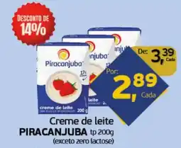 Cometa Supermercados Creme de leite PIRACANJUBA tp oferta