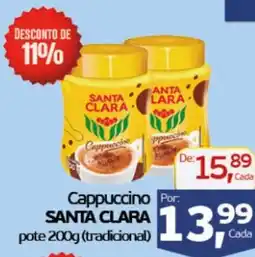 Cometa Supermercados Cappuccino SANTA CLARA pote (tradicional) oferta