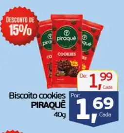Cometa Supermercados Biscoito cookies PIRAQUÊ oferta