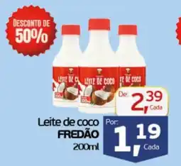 Cometa Supermercados Leite de coco FREDÃO oferta