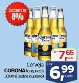 Cometa Supermercados Cerveja CORONA long neck oferta