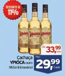 Cometa Supermercados Cachaça YPIÓCA ouro oferta