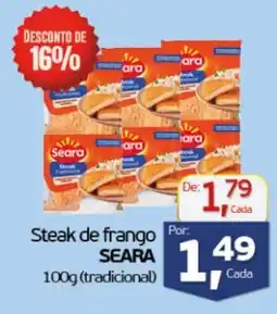 Cometa Supermercados Steak de frango SEARA oferta