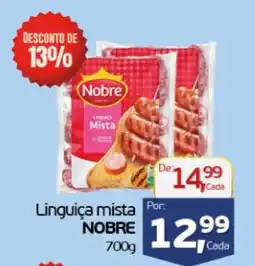 Cometa Supermercados Linguiça mista NOBRE oferta
