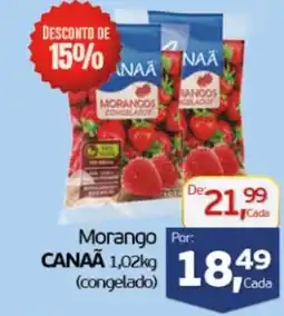 Cometa Supermercados Morango CANAÃ (congelado) oferta