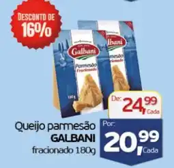 Cometa Supermercados Queijo parmesão GALBANI fracionado oferta