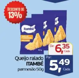 Cometa Supermercados Queijo ralado ITAMBÉ parmesão oferta
