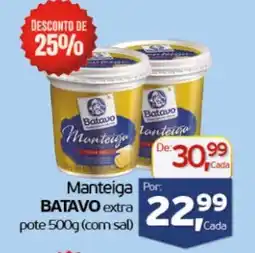 Cometa Supermercados Manteiga Por: BATAVO extra pote (com sal) oferta