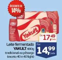 Cometa Supermercados Leite fermentado YAKULT oferta