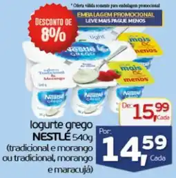 Cometa Supermercados logurte grego NESTLÉ oferta