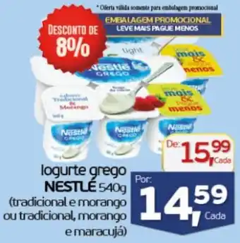 Cometa Supermercados logurte grego NESTLÉ oferta