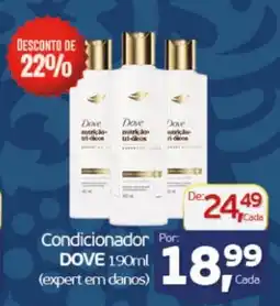 Cometa Supermercados Condicionador Por DOVE (expert em danos) oferta