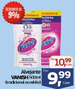 Cometa Supermercados Alvejante Por VANISH (tradicional ou white) oferta