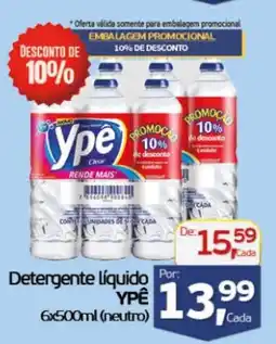 Cometa Supermercados Detergente líquido YPE oferta