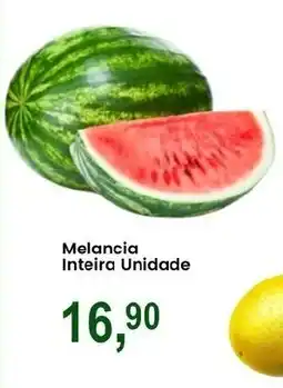 Federzoni Supermercados Melancia Inteira Unidade oferta