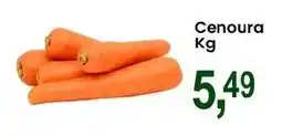 Federzoni Supermercados Cenoura oferta