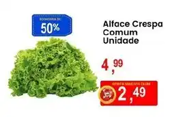 Federzoni Supermercados Alface Crespa Comum Unidade oferta