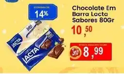 Federzoni Supermercados Chocolate Em Barra Lacta Sabores oferta