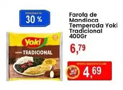 Federzoni Supermercados Farofa de Mandioca Temperada Yoki Tradicional oferta