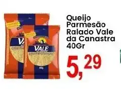 Federzoni Supermercados Queijo Parmesão Ralado Vale da Canastra oferta