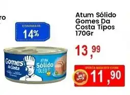Federzoni Supermercados Atum Sólido Gomes Da Costa Tipos oferta