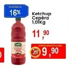 Federzoni Supermercados Ketchup Cepêra oferta