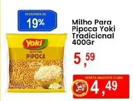 Federzoni Supermercados Milho Para Pipoca Yoki Tradicional oferta