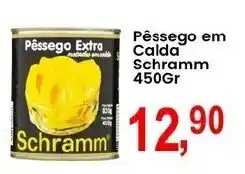 Federzoni Supermercados Pêssego em Calda Schramm oferta
