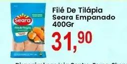 Federzoni Supermercados Filé De Tilápia Seara Empanado oferta
