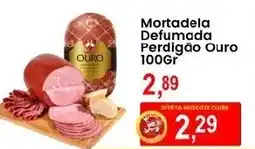 Federzoni Supermercados Mortadela Defumada Perdigão Ouro oferta