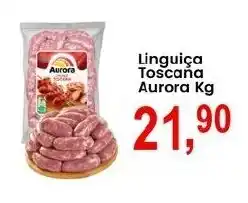 Federzoni Supermercados Linguiça Toscana Aurora oferta