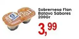 Federzoni Supermercados Sobremesa Flan Batavo Sabores oferta