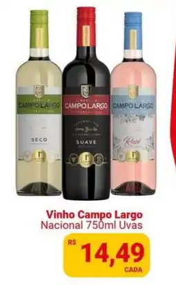 Compre Mais Vinho Campo Largo Nacional Uvas oferta