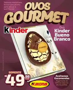 Supermercado Jacomar Ovo Kinder Bueno Branco oferta