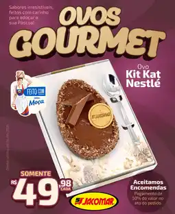 Supermercado Jacomar Ovo Kit Kat Nestlé oferta