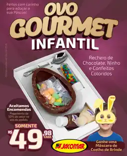 Supermercado Jacomar Recheio de Chocolate, Ninho e Confeitos Coloridos oferta