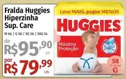 Supermercado Dalben Fralda Huggies Hiperzinha Sup. Care oferta